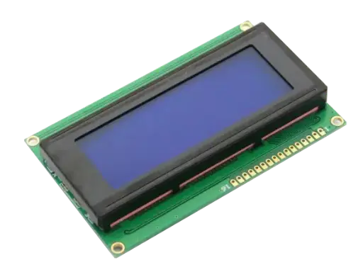[99187847] LCD 20x4 Character Display Module Blue Background