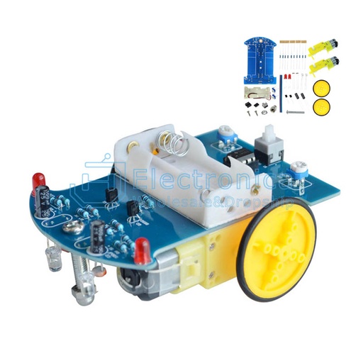 [99187923] Robot - D2-1 Diy Kit Intelligent Line Tracking Tracing Car Kit