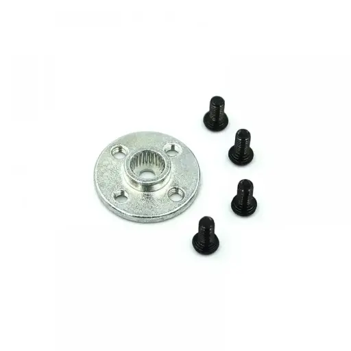 [99187930] Robot - Small Metal Disc 25T Universal Standard Rudder Servo Robot Dedicated MG995 MG996