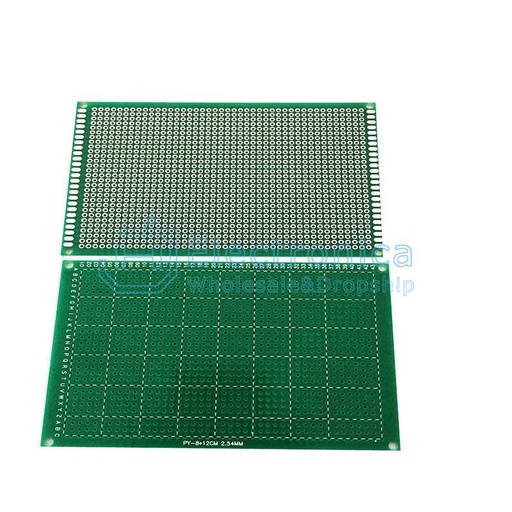 [99188326] Prototype Single Side PCB 8 x 12 Universal Board Green (Per Piece)