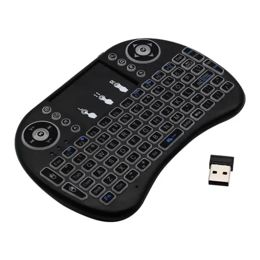 [99188591] Keyboard Wireless with Touchpad for Raspberry Pi PC Notebook ,TV Box