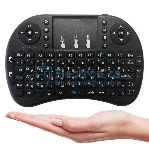 [99188591] Keyboard Wireless with Touchpad for Raspberry Pi PC Notebook ,TV Box