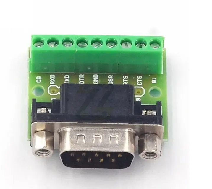 Serial DB9 RS232 Module With Terminal Connector | TechMaze General Trading