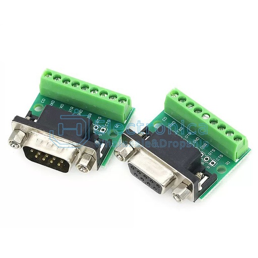 [99189890] Serial DB9 RS232 Module With Terminal Connector