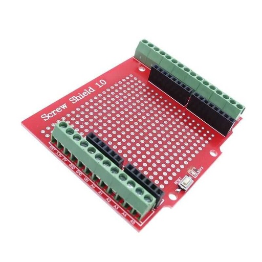 [99187295] PLC Like Screwed Wings Shield for Arduino