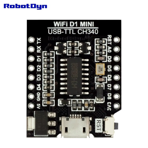 [99187303] WIFI D1 mini - USB-TTL ch340 Converter Shield (Serial programmer ) (Per Piece)
