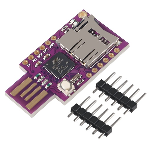 [99187418] Badusb USB Virtual Keyboard ATMEGA32U4 Module with MicroSD Slot