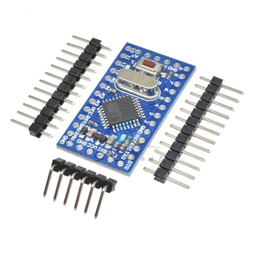 [99187426] Arduino Pro Mini ATmega168p 16MHz Board 5V Blue (Compatible)