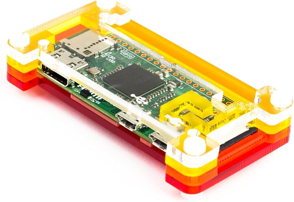 Raspberry Pi Zero Case Enclosure Pibow for RPI Zero v1.3 | TechMaze ...