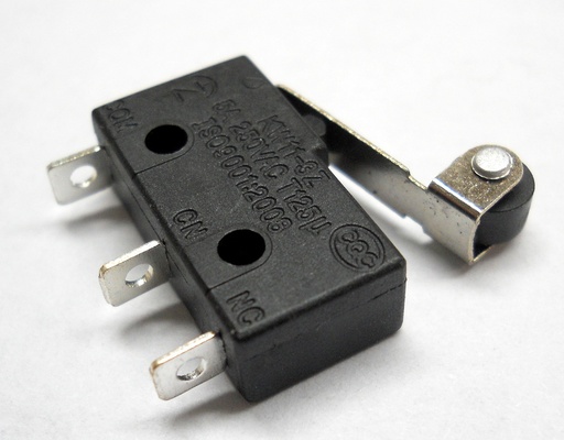 [99187468] Switch Tact 5A 250V Microswitch Round Handle 3PIN