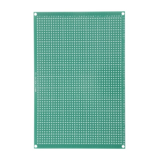 [99187480] Prototype Single Side PCB 10x15 cm Universal Board Green (Per Piece)