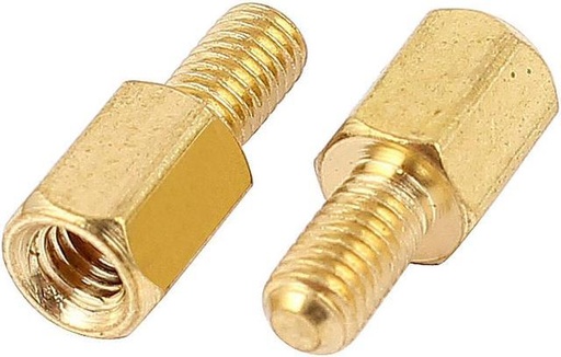 [99187496] Spacer Screw Nut M3 Male to Female Standoff 6+6mm (Per Piece)