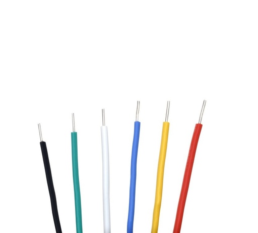 [99187647] Wire HOOK UP SOLID 22 AWG YELLOW (Per Meter)