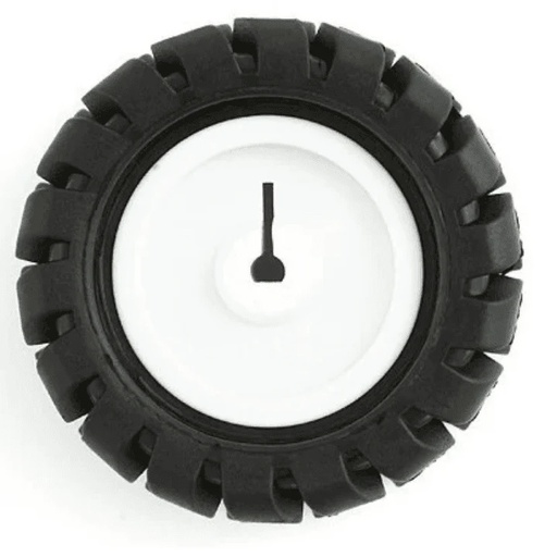 [99187916] Robot - Plastic Robot Wheel 2x16mm Rubber Tire