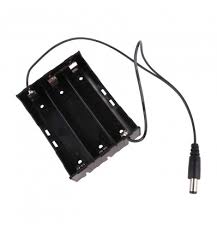 [99187959] Battery Holder 3 X 18650 Lithium ion 2.1mm plug socket
