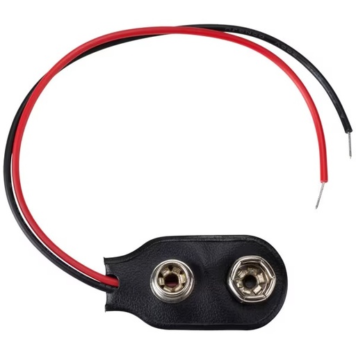 [99187960] Battery Snap 9V Clip Lead Wire Connector