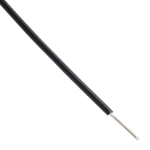 [99187977] Wire HOOK UP SOLID 22 AWG Black (Per Meter)