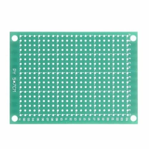 [99188325] Prototype Single Side PCB 5x7cm Universal Board Green (Per Piece)