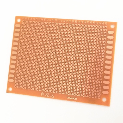 [99188327] Prototype PCB 9 x 7 cm Universal Board with Copper Edged (Per Piece)