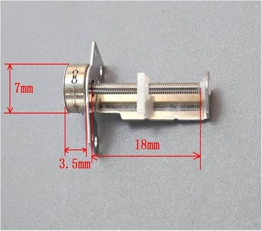 [99188356] Stepper Motor Micro Sliding Table Sliding 2 Phase 4 wire 30 ohm 3V-5V  For Camera