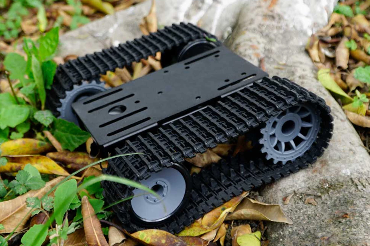 [99188501] Robot Black Gladiator-Tracked Chassis DFRobot