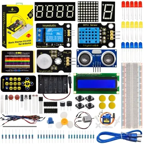 [99188532] Keyestudio Basic Starter V2.0 Kit for Arduino KS0403