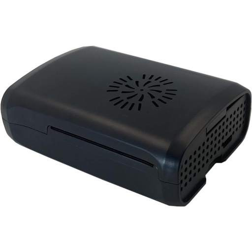 [99188613] Raspberry Pi Black Case Enclosure with Cooling Fan Pi 2B/3B