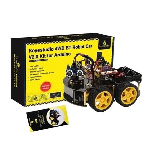 [99188622] Robot - Keyestudio 4WD Bluetooth Multi-Functional Car V2.0 KS0559