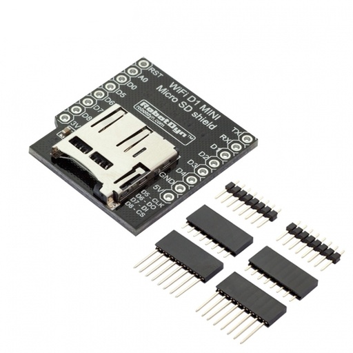 [99188636] WIFI D1 mini - shield MicroSD-card RobotDYN