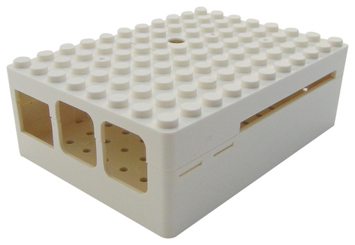 [99188663] Case Enclosure Pi-Blox Lego Compatible Case for Raspberry Pi and Camera - White