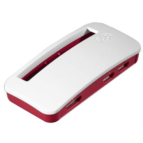 [99188669] Raspberry Pi Zero Case Enclosure Official White/Pink
