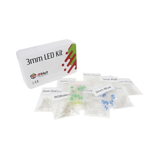 [99188672] LED Kit ThePiHut Ultimate 3MM Kit