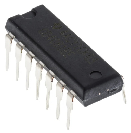 [99188706] IC Logic Gate CD4081BE Quad 2-Input And Gate