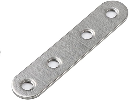[99188861] Prototyping Parts Profile Connector Hot Bed Support Pallet Fixed Straight Strip Stainless Steel 55*16mm