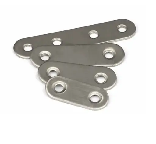 [99188862] Prototyping Parts Profile Connector Hot Bed Support Pallet Fixed Straight Strip Stainless Steel 75*16mm