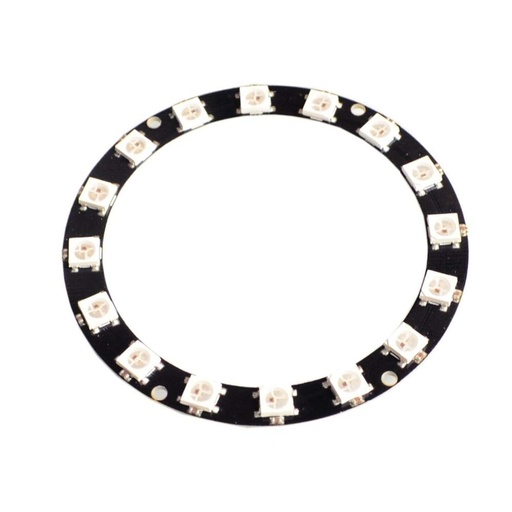 [99189629] LED Circle RGB 16 LED NEOPIXEL Compatible WS2812