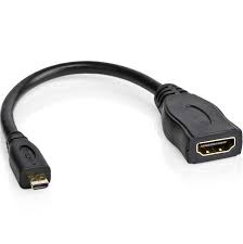 [99189640] HDMI Cable Micro to HDMI Adapter