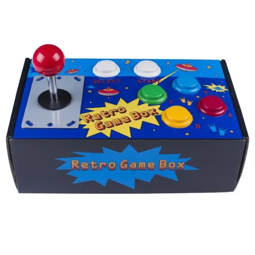 [99189656] Gaming Raspberry Pi Arcade Retro Game Box