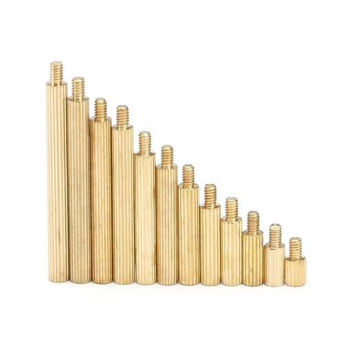 [99189664] Spacer Screw Nut M2 Female to Female Standoff Round Threaded 10mm (Per Piece)