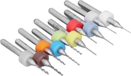 [99189703] Drill Bits 5 kinds Kit (0.5 1 1.5 2 2.5 3mm) 2PCs For Each