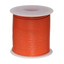 [99189794] Wire HOOK UP Stranded 26 AWG Orange (1 Roll = 100 meters)