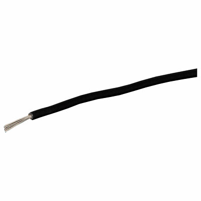 [99189797] Wire HOOK UP Stranded 26 AWG Black (1 Roll = 100 meters)