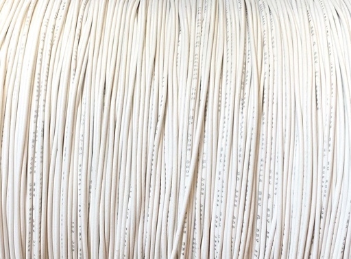 [99189800] Wire HOOK UP Stranded 26 AWG White (1 Roll = 100 meters)