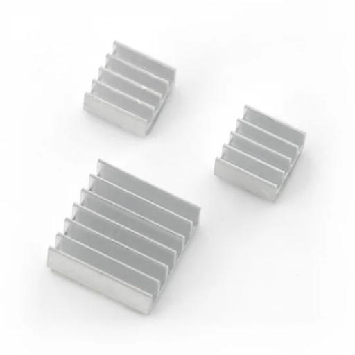 [99189935] Aluminum Heat Sinks for Raspberry Pi 4 3PCs