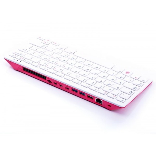 [99189956] Raspberry Pi 400 UK Pink/White(Compatible With RPi4)