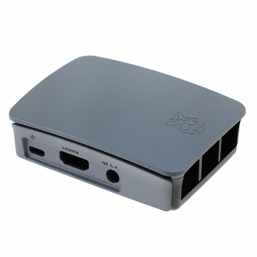 [99189960] Raspberry Pi 4 Official Case Enclosure - (Black/Gray)
