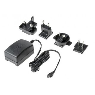 [99190067] Raspberry Pi Official Power Supply Universal PSU - 5.1V 2.5A microUSB Black