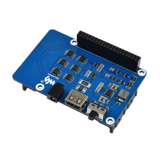 [99190105] Raspberry Pi 4 Uninterruptible Power Supply UPS Module (EU Plug)