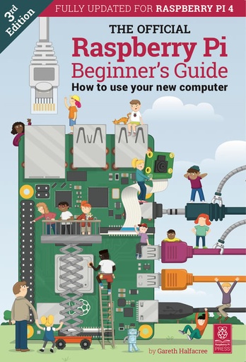 [99190106] Raspberry Pi Book (The Official Raspberry Pi Beginner's Guide 3rd Edition) (for RPi 4)