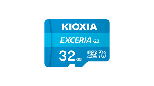[99190139] KIOXIA microSDXC 100MB MB/s Card 32GB w/Adapter